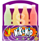 Nik-L-Nip Original Wax Bottles Mini Drinks Candy 39g (4 pcs) | Pack of 18 | USA Import