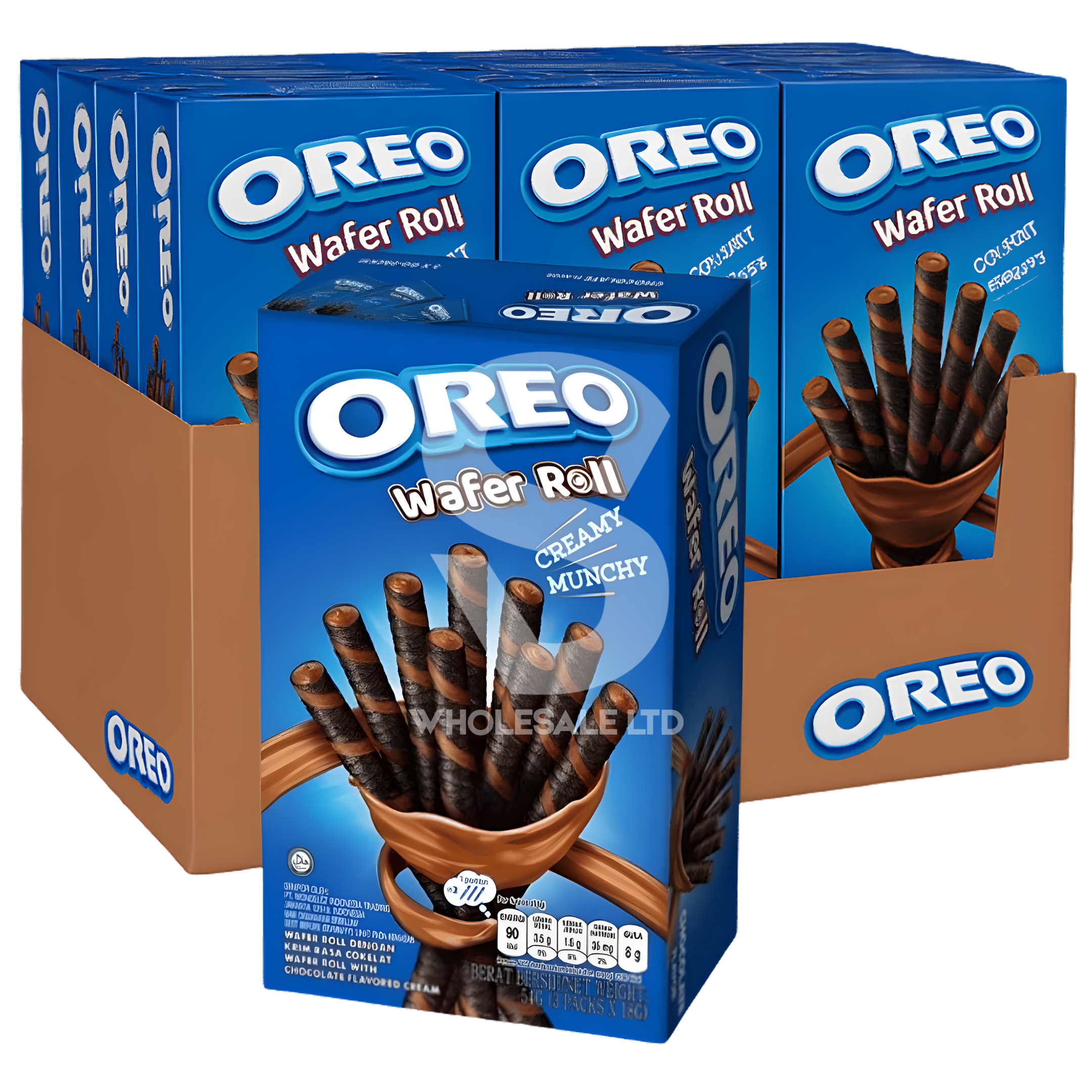 Oreo Wafer Roll Chocolate 54g | Case of 20 | Vietnam Import