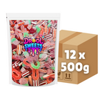 Drool Sweets Red Mix 500g | Case of 12 | Wholesale Pick ‘n’ Mix