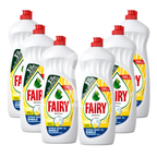 Fairy Washing Up Liquid Lemon 6 x 650ml – 3.9L Bulk Buy