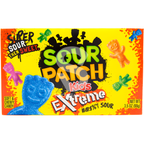 Sour Patch Kids Extreme Theatre Box 99g | Case of 12 | USA Import