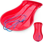 Red Snow Sledge – Lightweight Winter Sled for Kids & Adults