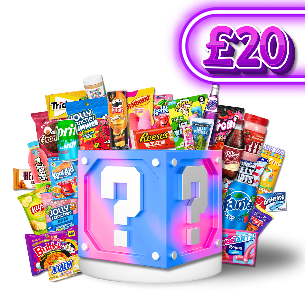 £20 Mystery Box – Snacks, Drinks & Sweets Surprise