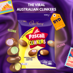 Cadbury Pascall Clinkers Chocolate Candy 160g – TikTok Viral Australian Sweet