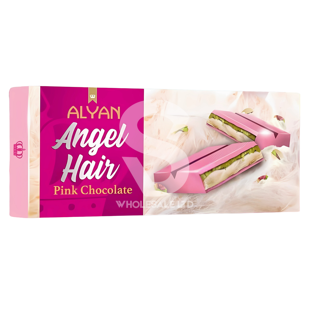 Alyan Angel Hair Chocolate 160g – Turkish Cotton Candy Style Chocolate with Pistachio