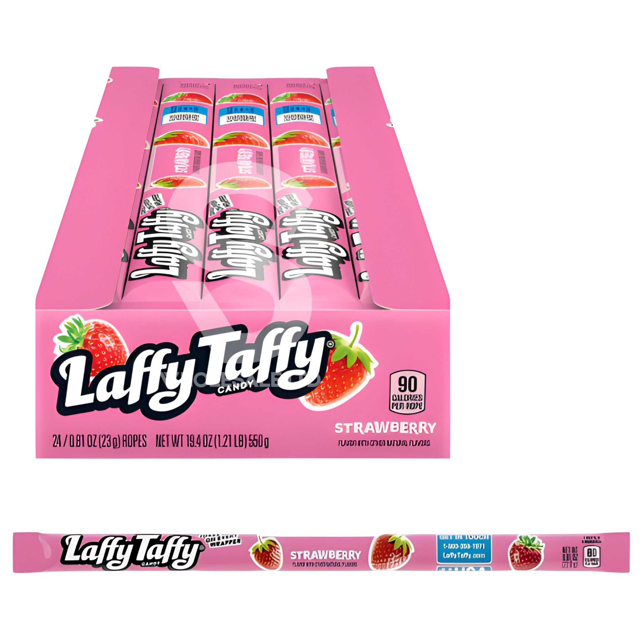Laffy Taffy Strawberry Rope 23g | Case of 24 | USA Import
